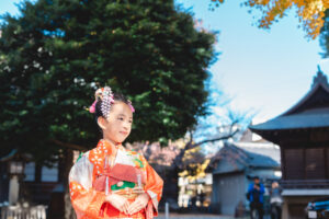 御獄神社,七五三,七歳,日本髪