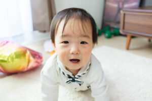 一歳,誕生日,新築祝い,自宅撮影