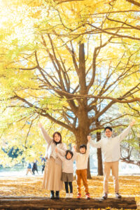 代々木公園,紅葉,記念日