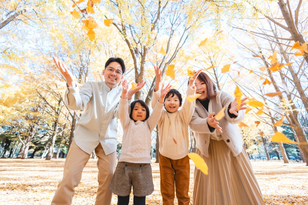 代々木公園,紅葉,記念日