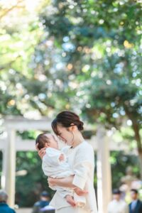 七五三,代々木八幡宮,兄弟,お宮参り