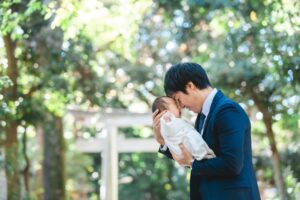 七五三,代々木八幡宮,兄弟,お宮参り