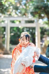 七五三,代々木八幡宮,兄弟