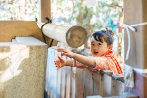 七五三,代々木八幡宮,兄弟,お宮参り