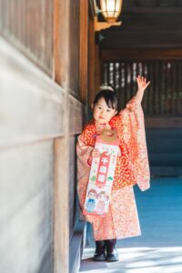 七五三,代々木八幡宮,兄弟,お宮参り