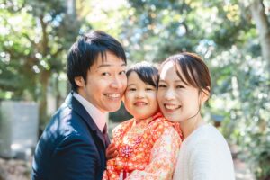 七五三,代々木八幡宮,兄弟,お宮参り