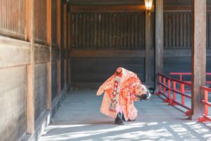 七五三,代々木八幡宮,兄弟,お宮参り